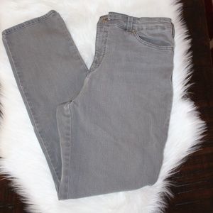 Gloria Vanderbilt, gray Amanda 2.0 slim leg jeans ....